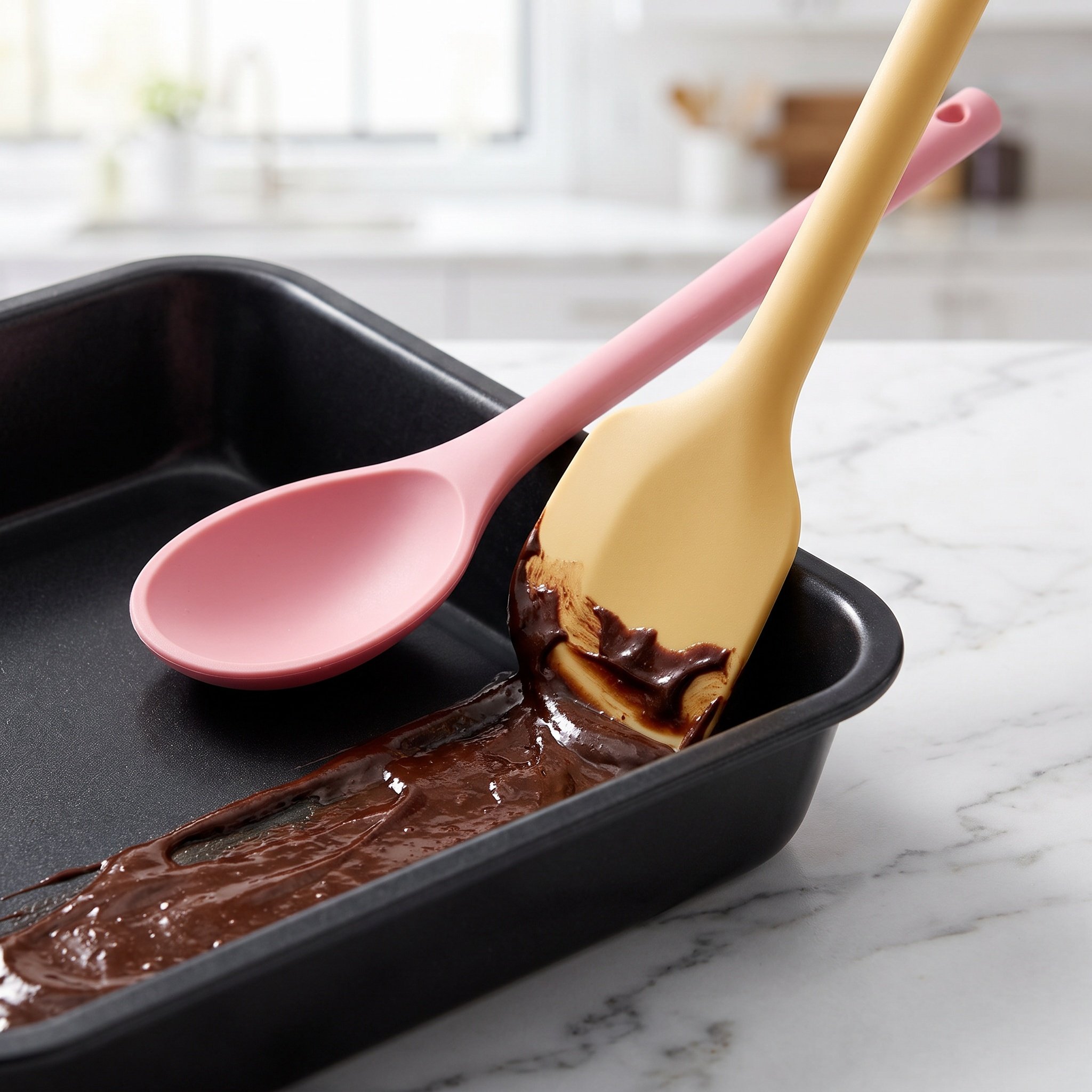 Baking Kitchen Set - 1Set Silicone Cooking Spoon Spatula Set