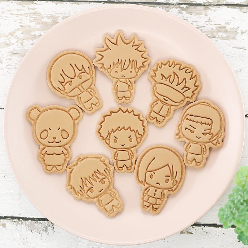 8pcs Jujutsu Kaisen Cake Cooki - огляд і ціна Baking Kitchen Set