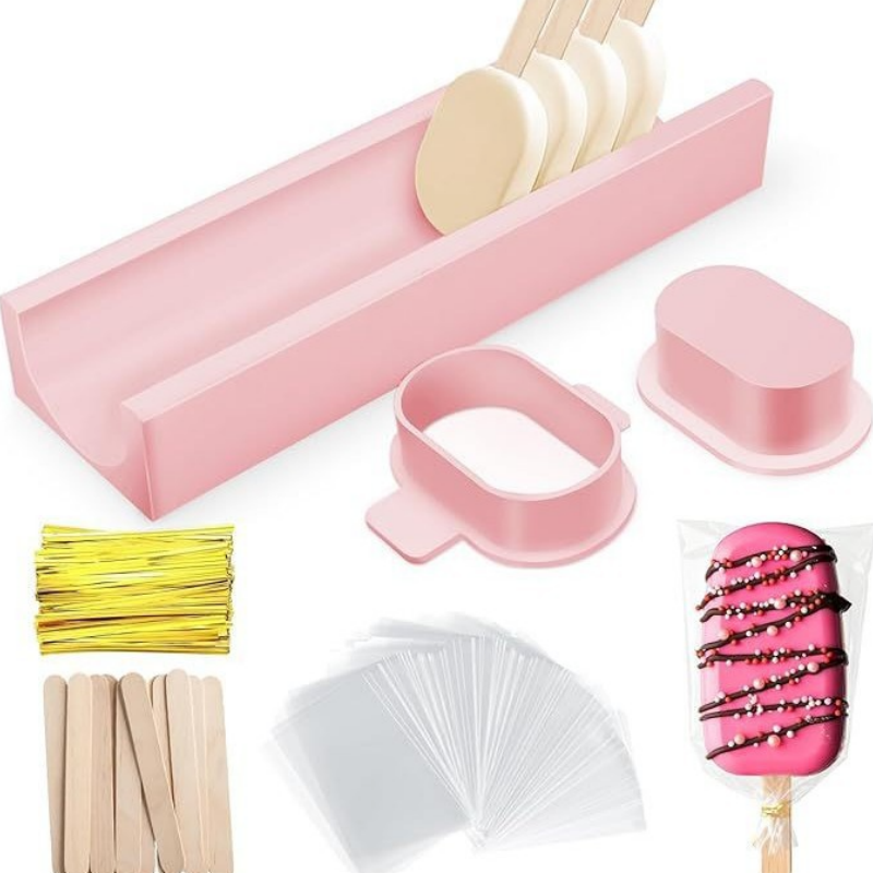Cake Pop Mold Set with Tray No - огляд і ціна Baking Kitchen Set