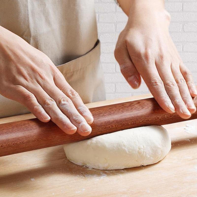 25/30cm Wooden Rolling Pin Fon - огляд і ціна Kitchen Roller Baking