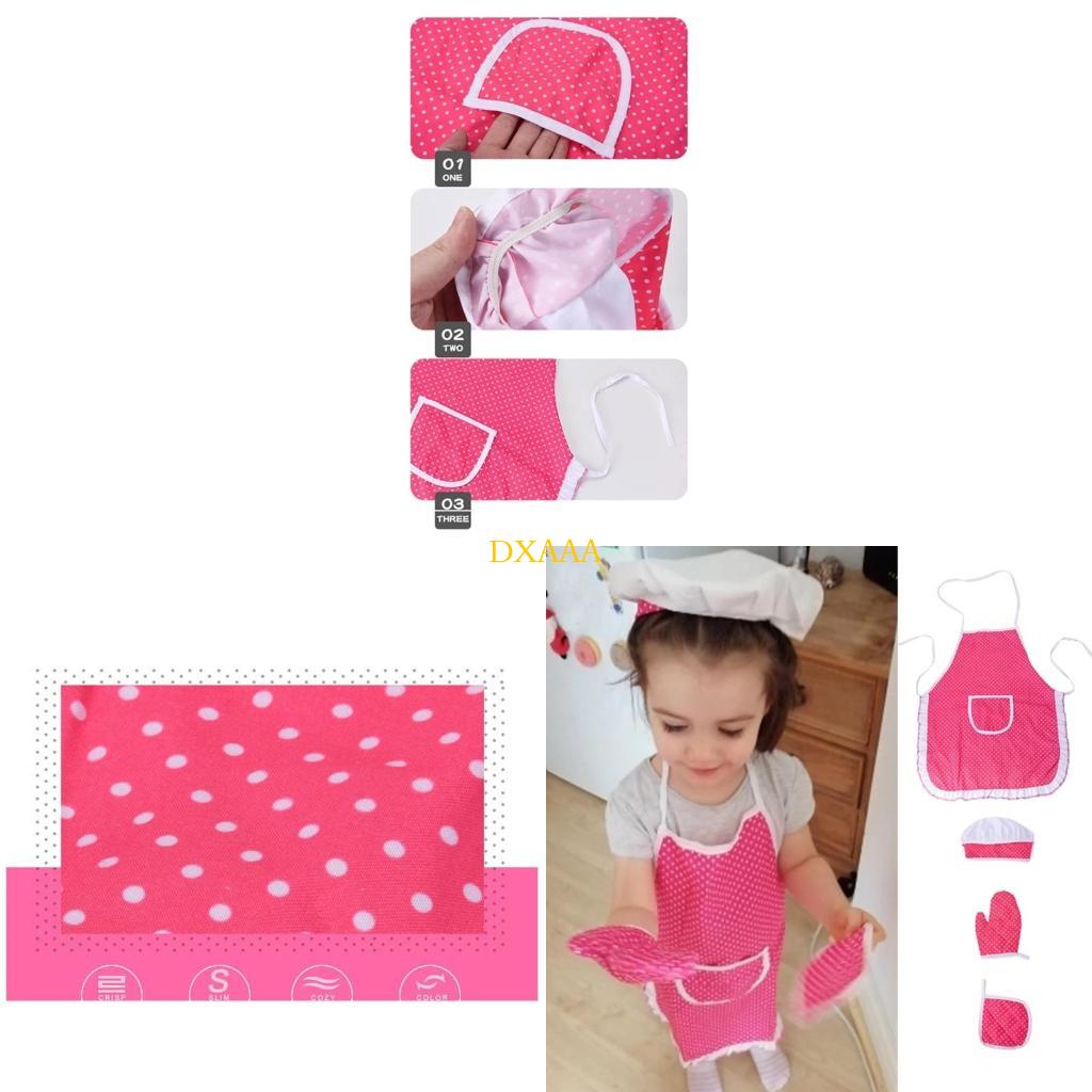 DXAA Child Cooking Apron Chef' - огляд і ціна Kitchen Kids Baking Set