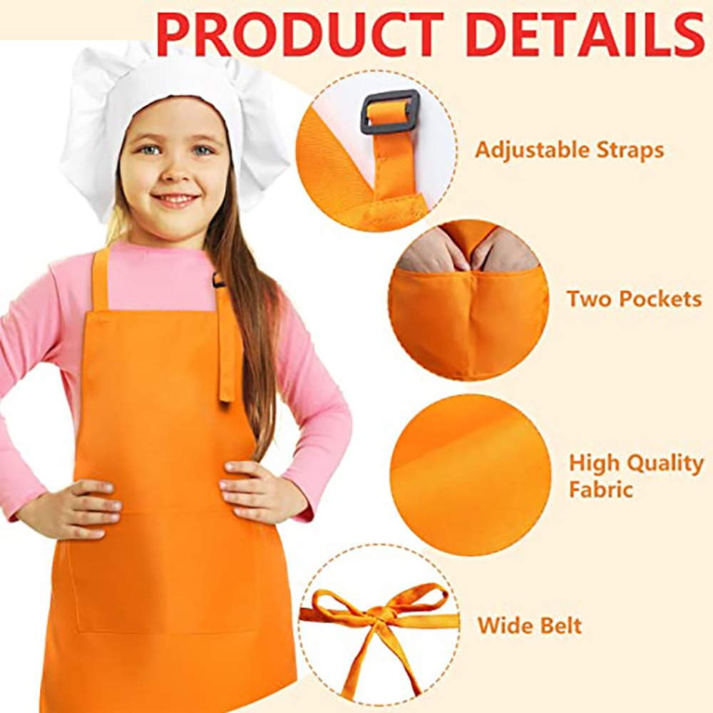 Children Chef Apron Front Pock - огляд і ціна Kitchen Kids Baking Set