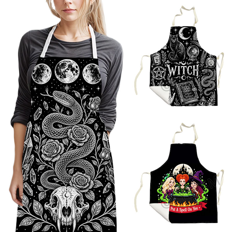 Gothic Witch Occult Apron Snak - огляд і ціна Kitchen Witch Baking